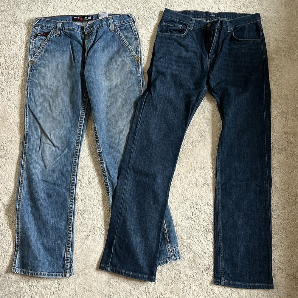 Men’s FR Jeans Ariat and Tyndale 34x34 & 34x36
